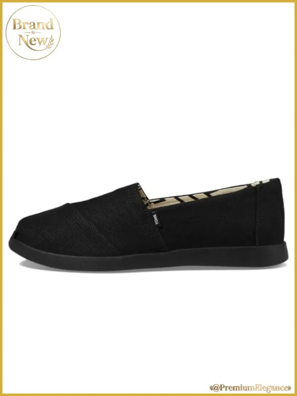 Women's Slip-On Espadrille Loafers, Canvas, Memory Foam Insole, Relaxed Fit